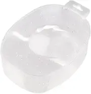 Manicure Acetone Bowl Nails Soak Off Tray Remover - Clear