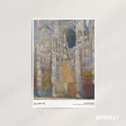 Rouen Cathedral, Façade in Sunlight · Claude Monet, 1894 · Giclèe Wall Art Print