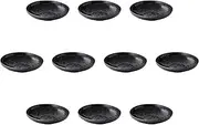Set of 10, Indigo Dyeing 7.5 Deep Plates, 9.1 x 2.2 inches (23 x 5.5 cm) | Setomonohonpo