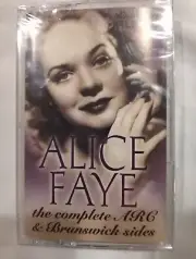 The Complete Arc & Brunswick Sides by Alice Faye Feb-2003, Cassette Tape New