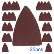 25x Finger Sand Paper Set Oscillating MultiTool Pad Suit For Fein
