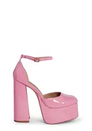 [Lemon Drop by Privileged] Stolla Platform Heels - Pink