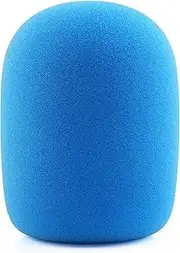 LEFXMOPHY Re20 Pop Filter for Electro-Voice RE20 / RE27/ RE320 Microphone, WS-PL2 Windscreen Replacment for EV RE-20 / RE-27 / RE-320 Mic Foam Sky Blue Cover Asseccories