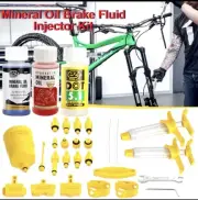Bicycle Brake Mineral Oil ，Bicycle Hydraulic Disc Brake Oil Bleed Kit, Mineral