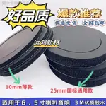 顺顺車品-9.14 新款熱賣 6.5寸聚音美音圈汽車改裝音響喇叭隔音棉3M帶膠即撕即用密封止震