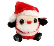 Snowball Santa Christmas Plush from Aurora New With Tags Adorable