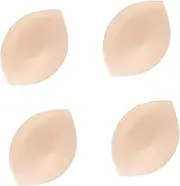 [TOVINANNA] Inserts for Bikini and Sports Bras Soft Padded Sponge Pads for Strapless Tops Non Slip Pads Comfortable Skin Touch Skin Tone