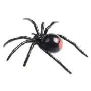 Three Toy Australian Spider animals : Red-backed, Funnel-Web, Huntsman