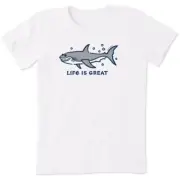 Life is Good The Great White Kids Tee Shirt 94894