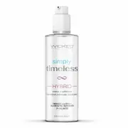 Wicked Simply Timeless Hybrid Water & Silicone Blended Intimate Lubricant 120ml