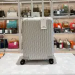 二手DIOR AND RIMOWA 登機箱 行李箱 銀色 鋁鎂合金 1DRTR002YWZ_H31E 近全新