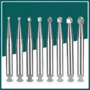 Dental Tungsten Carbide Burs Low Speed Round RA Series Lab Clinic Shank 2.35mm