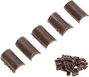 U Tip Hair Extension Granule, Thermal Bonding Bead, Hair Extensions Bonding Glue 2 Bag Brown for Wigs and Versatile Applications