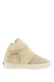 [FEAR OF GOD] FEAR OF GOD mid-top suede and bead sneakers. 40 Neutro