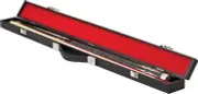 by GLD Products Deluxe Billiard/Pool Cue Hard Case, Holds 1 Complete 2-Piece Cue