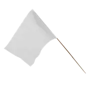 Holman White Glo Marker Flag - 100 Pack