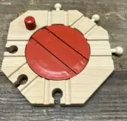 Brio 33361 Mechanical Turntable Wooden Train Railway Track