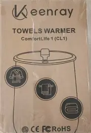 NEW Keenray Towel Warmer, Luxury Towel Warmer Bucket CL1 Large Towel Warmer