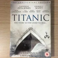 在飛比找蝦皮購物優惠-英國進口DVD 【鐵達尼號1996 迷你影集】Titanic