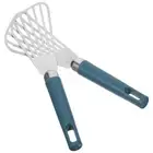 2 Pcs Fried Fish Spatula Metal Cooking Utensils Stainless Kitchen