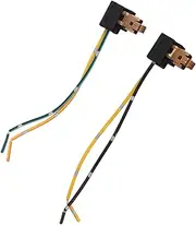 Headlight Socket Harness, Headlight Lamp Bulb Socket Wiring Harness Connector Adapter for H1 Bulb Daylight Fog Halogen LED SMD