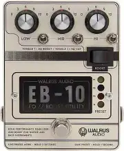 Walrus Audio EB-10 Preamp/EQ/Boost, Cream, (900-1049C)