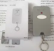 EZ Code Mini Transmitter Gate Garage Door Remote Control Opener 10 Pins Digits