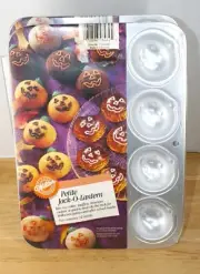 2 New SEALED Wilton Petite Jack-O-Lantern Mini Cake / Brownie Mold 2105-8462