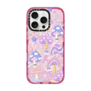 iPhone 16 Pro Impact Case MagSafe Compatible Mushroom Pattern