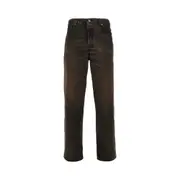 [HAIKURE] HAIKURE 'Logan' denim pants Man 32 32 Brown