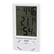 Pro Signal Large LCD Display with Thermometer & Alarm Clock Digital Hygrometer