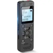64GB Digital Voice Recorder for Lectures Meetings,4648 Hours Voice Activated Recording Device Audio Recorder with Playback,Password