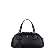 [Courrèges] Courrèges Friday Bowling Shoulder Bag ONE SIZE BLACK
