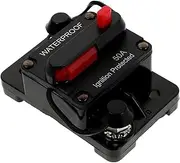 iplusmile Automatic Reset Circuit Breaker for Rv and Automotive Use Manual Reset Fuse Holder for Car Boat Small Circuit Breaker Fuse for Audio Systems
