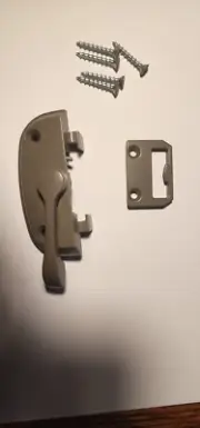 Andersen 200 series Clip lock and keeper with screws kit / SANDTONE / sold each
