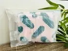 Coco & Eve Adult Leaf Printed Microfibre Quick Drying Hair Towel Wrap Pink NEW