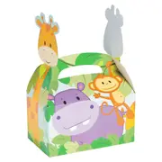 Zoo Animals Favour Boxes (Pack of 12)