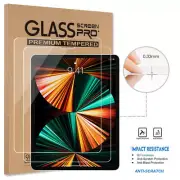 2x Screen Protector Tempered Glass For Apple iPad Pro 12.9" 5th 4th 2 1 Gen 2021