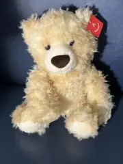 Aurora Curly Hair Sugar Teddy Bear Plush 12" NWT
