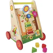 Classic World Learning Walker Children's/Toddler's Wooden Activity Walker 18my+