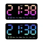 Digital Clock LED Alarm Clock Large Screen Display Adjustable Brightness