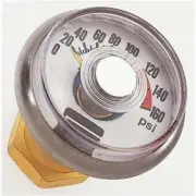 Haltec Large Bore Cap Gauge, 0-160 PSI HALN-1510 Brand New!