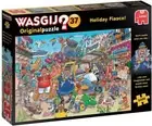 Jumbo, Wasgij, Original 37 Holiday Fiasco, Jigsaw Puzzles for Adults, 1,000 Piec