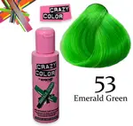 Crazy color semi-permanent 100 ml emerald green