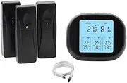 Wireless Digital Thermometer Weather Station Forecaster Indoor Outdoor Temperature Humidity Meter with LCD Screen 1 to 3 Easy to Use