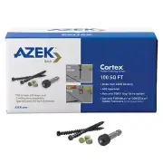 Azek CTX100SFKO Metal Deck Screws 2.5" L Kona Torx TTAP Star Head 100 SQ LFT