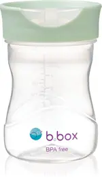 B.Box Trainer Cup non-spill glass Sage 12m+ 240 ml