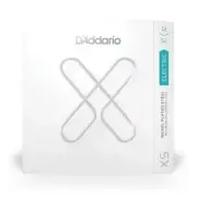 D'Addario XS Nickel Coated Electric Guitar Strings; gauges 12-52 wound third (G)