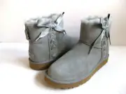 UGG LACE MINI WOMEN BOOTS SUEDE GEYSER US 6 /UK 4 /EU 37 /JP 23
