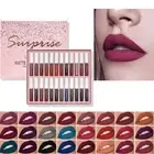 24 Colors/Set of Matte Lipstick Set Lip Gloss Long Lasting Waterproof Nude Women
